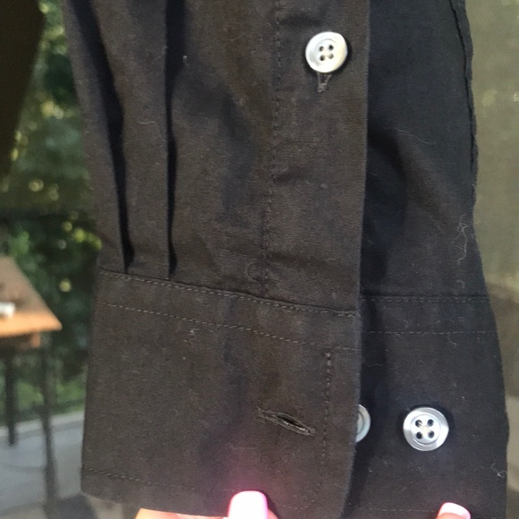 All black button down - Picture 4 of 5